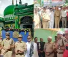 Mahim Dargah मखदूम शाह बाबा दरगाह पर उर्स 2024 के उद्घाटन पर मुंबई पुलिस की सलामी & संदल