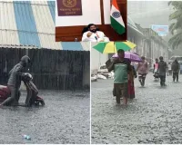 भारी बारिश और बाढ़; सीएम एकनाथ शिंदे ने अधिकारियों को अलर्ट रहने के दिए निर्देश